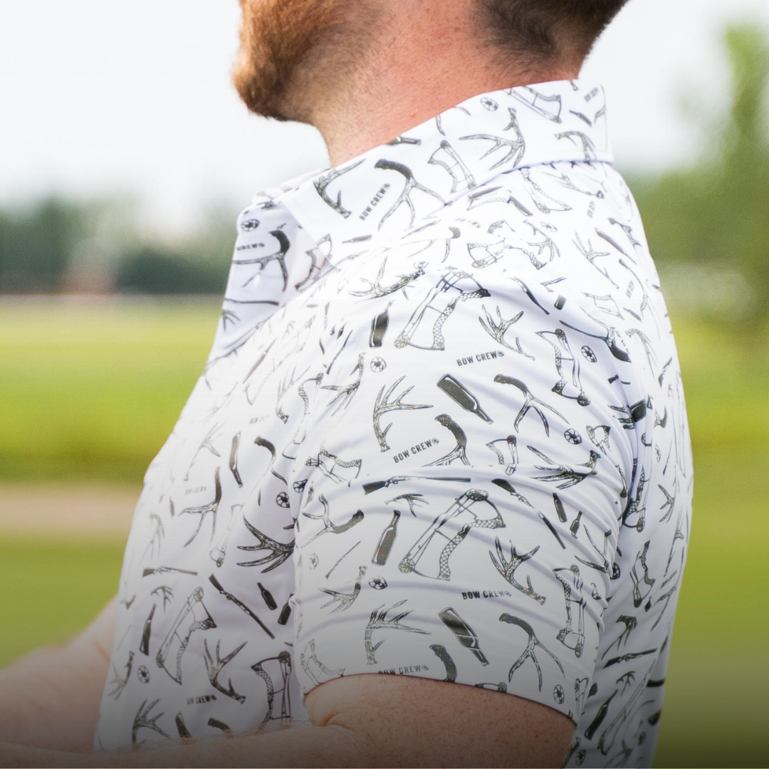 "Bucks & Bogeys" Golf Polo