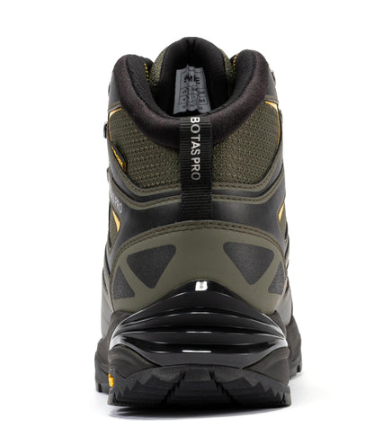 Botas Pro Metallic Green 6 Inch Waterproof Hiking Boots with VIBRAM® Traction Lug Outsole  BP22111